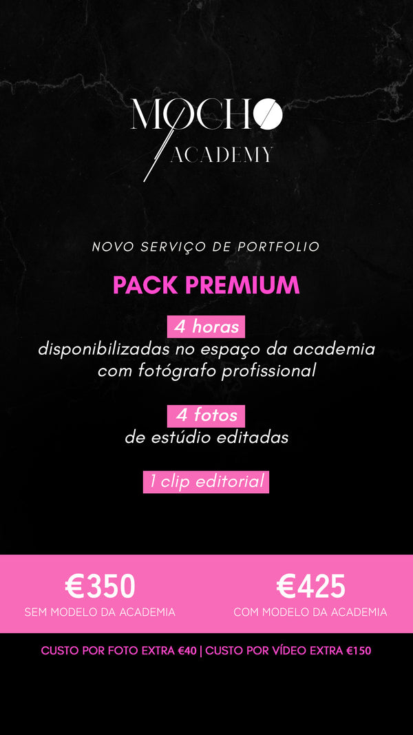 Fotografia para Portfólio - Pack Premium