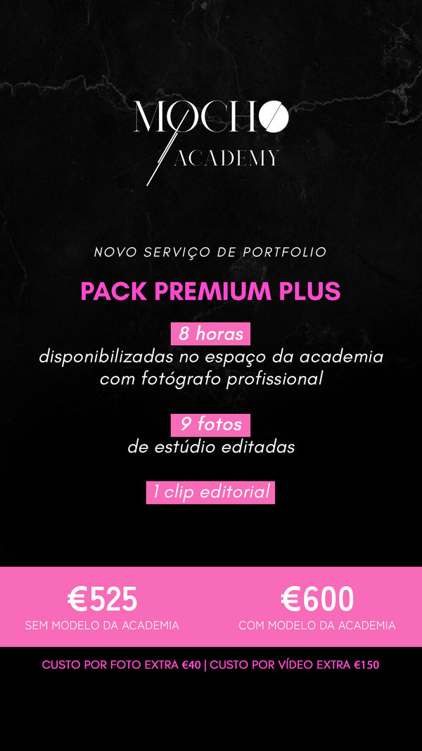 Fotografia para Portfólio - Pack Premium Plus